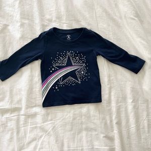 Like New - Baby Gap Graphic Long Sleeved Tee